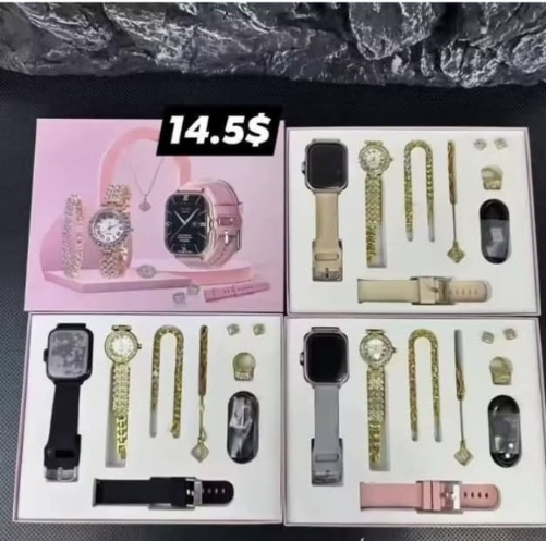 Multi-Color Smartwatch & Luxury Watch Gift Collection